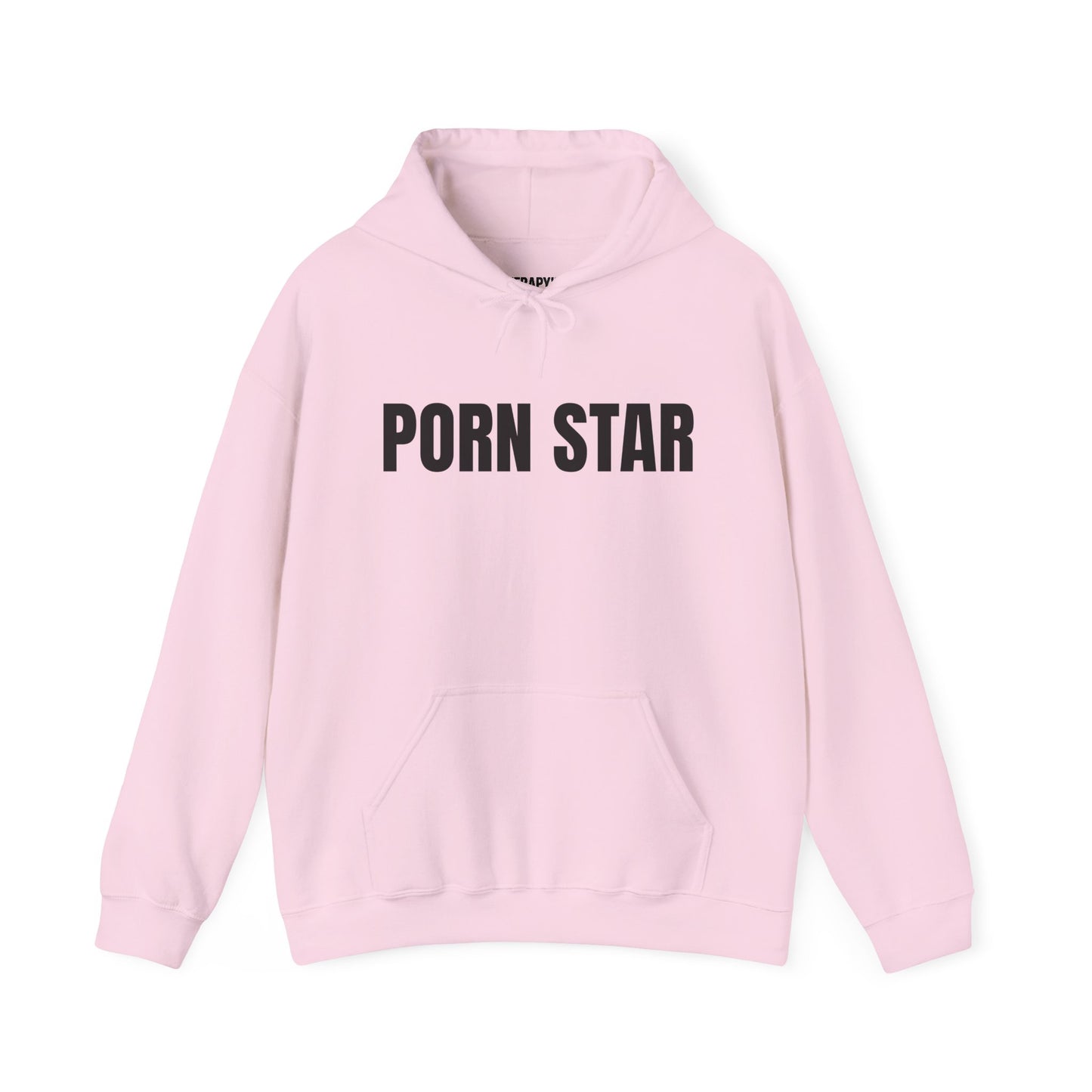 Bold Statement Hooded Sweatshirt - PORNSTAR
