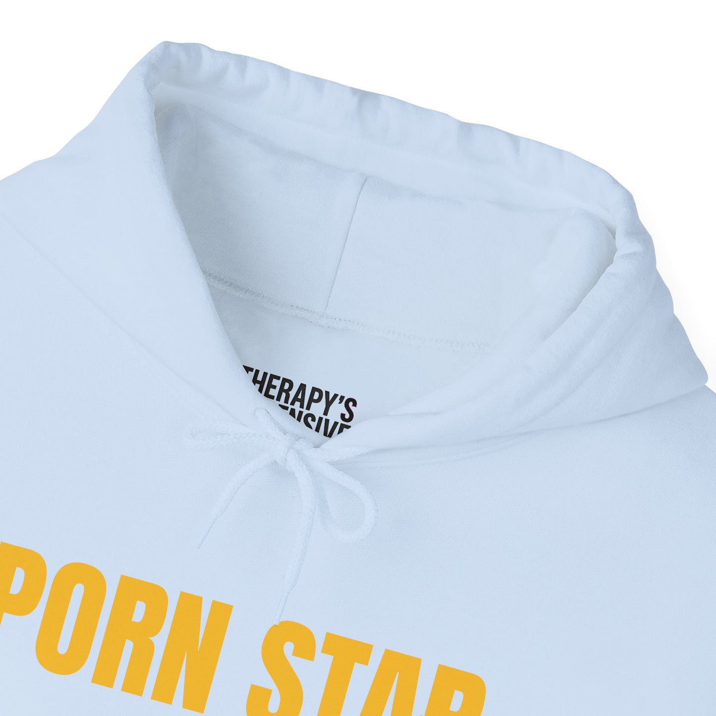 Bold Statement Hooded Sweatshirt - PORNSTAR