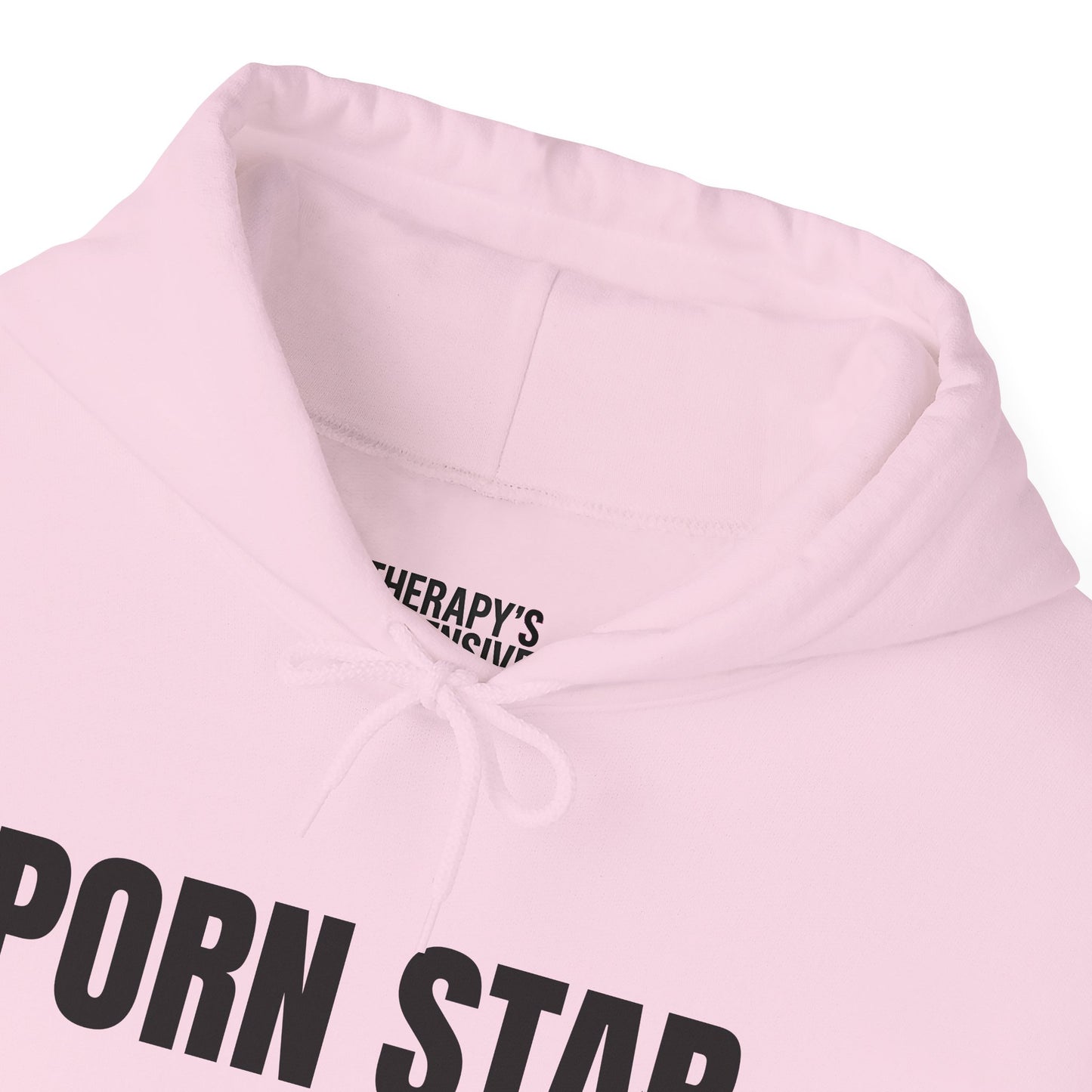 Bold Statement Hooded Sweatshirt - PORNSTAR