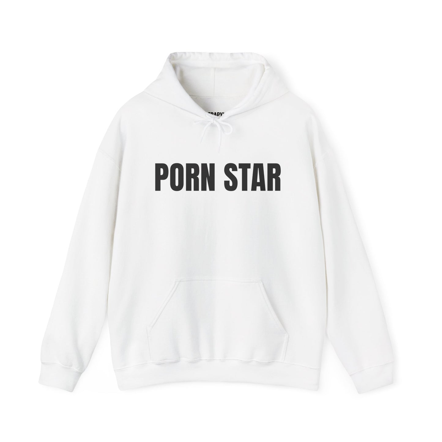 Bold Statement Hooded Sweatshirt - PORNSTAR