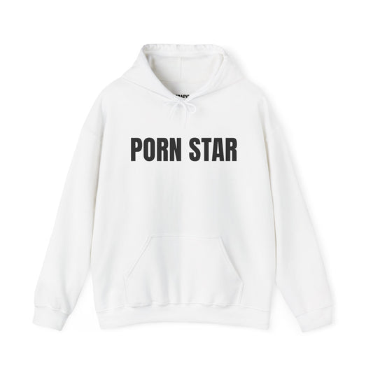 Bold Statement Hooded Sweatshirt - PORNSTAR
